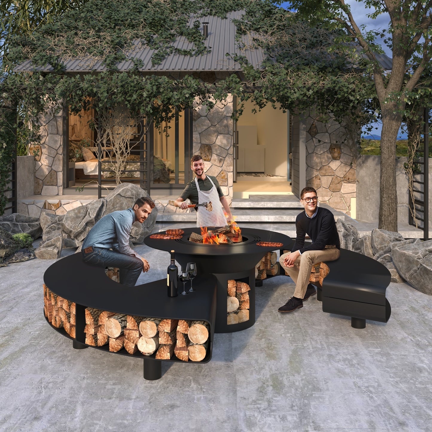 STARK Firepit by Outbox