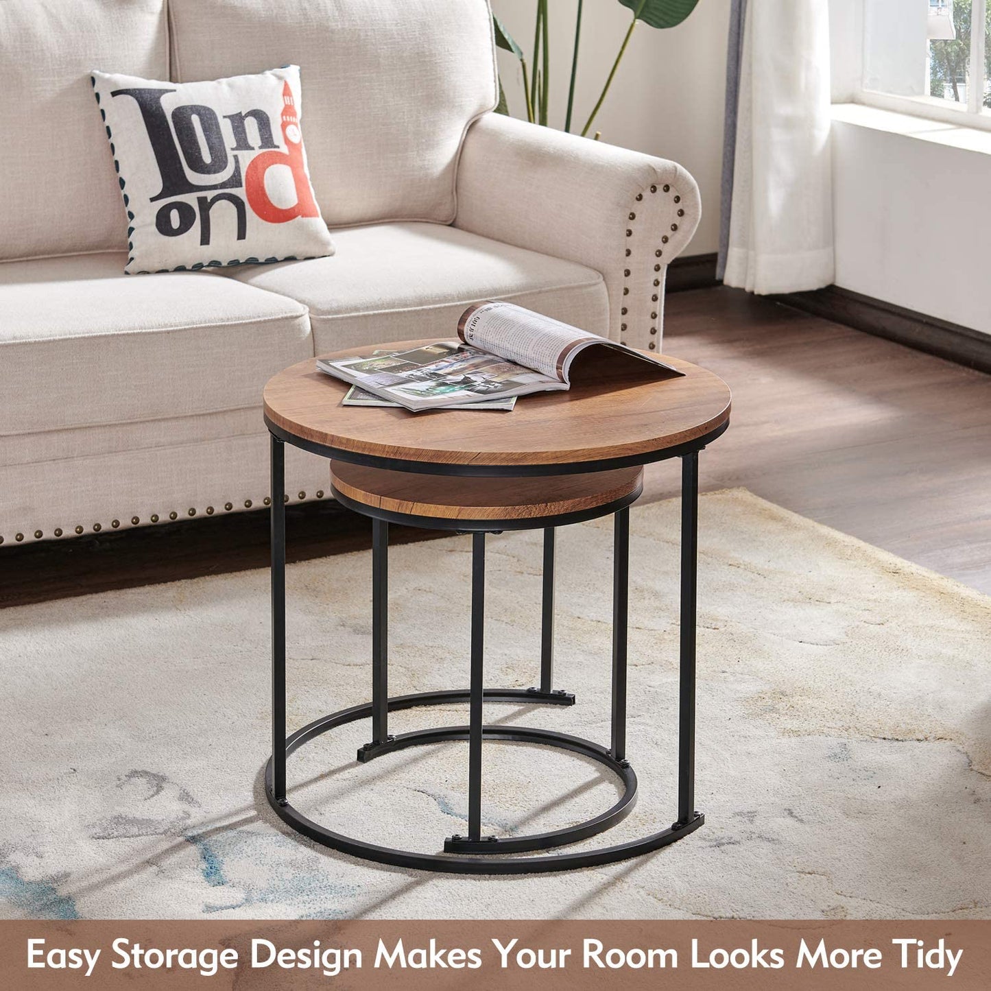 Rome Nested Side Tables