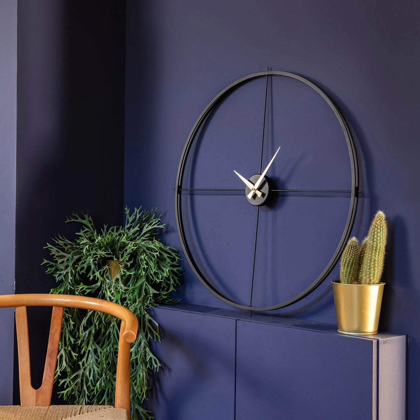 arcadia 1 metal wall clock