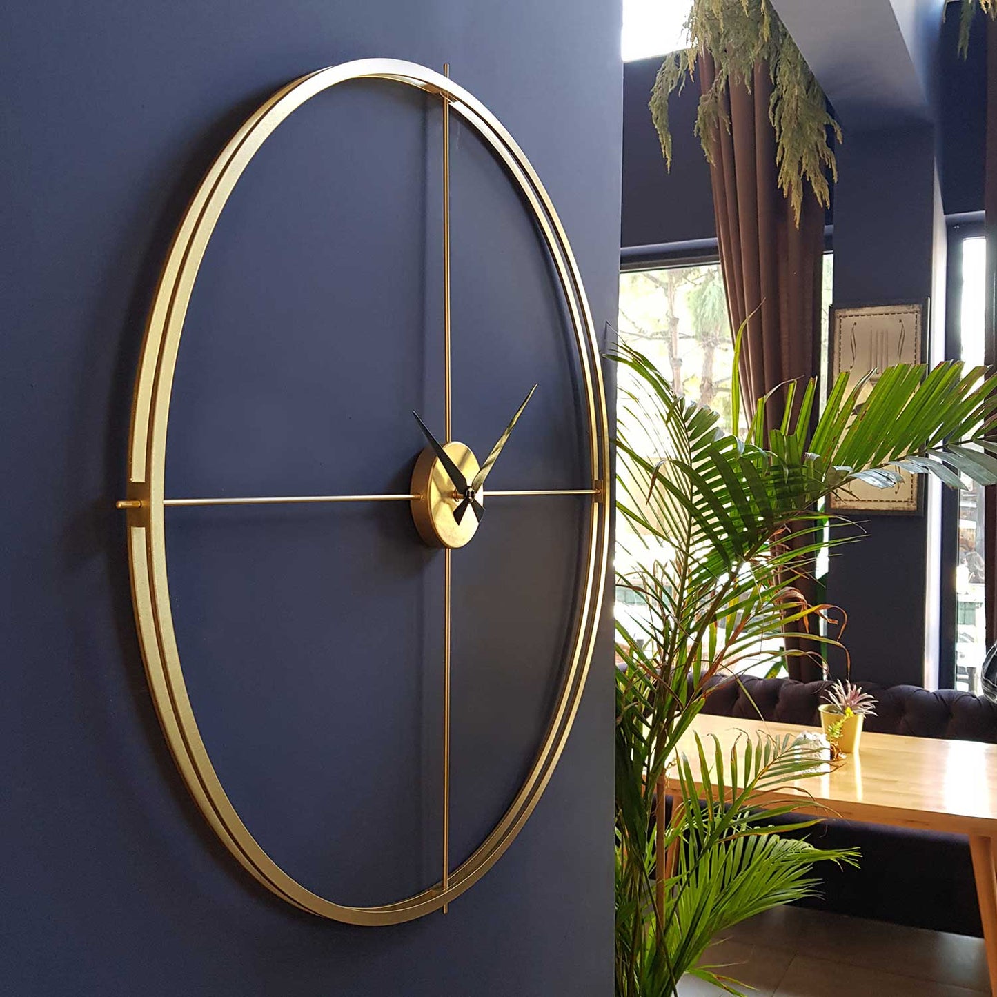 arcadia 1 metal wall clock