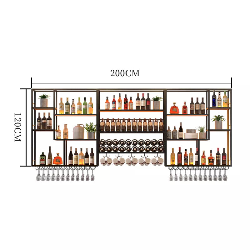 Ranchero XL Wall-Mounted Bar Wine Rack